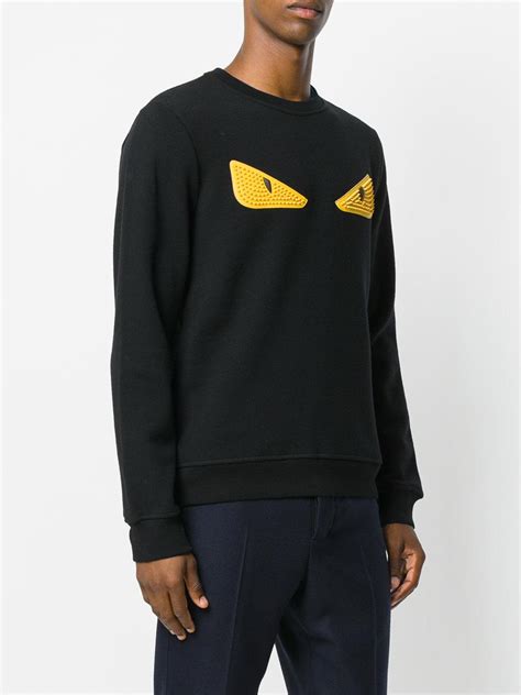 fendi monster eye sweater|fendi monster eyes zip.